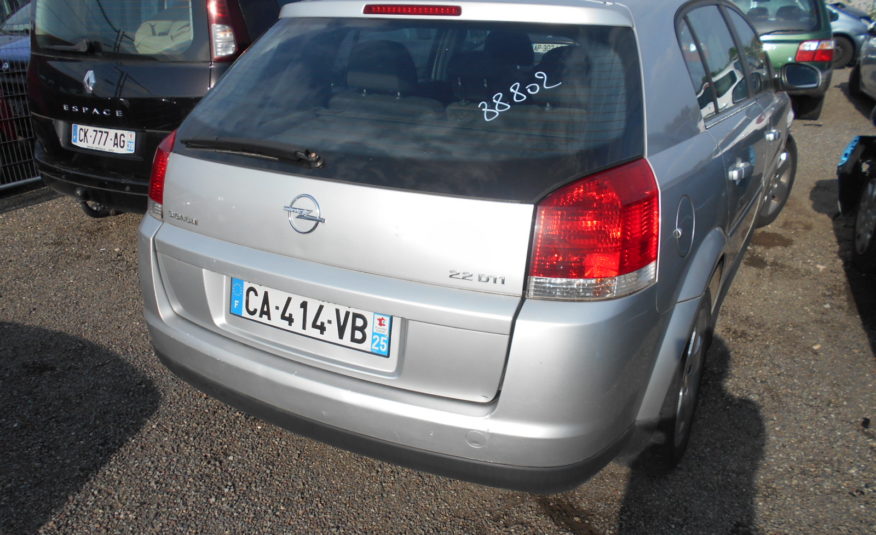 2003 OPEL SIGNUM Phase 1